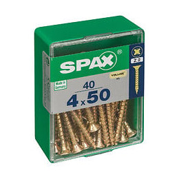 SPAX TF PZ 4x50 YELLOX 40 PC