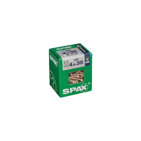 SPAX TF PZ 4.5x35 YELLOX 100 PC