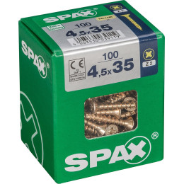 SPAX TF PZ 4.5x35 YELLOX 100 PC