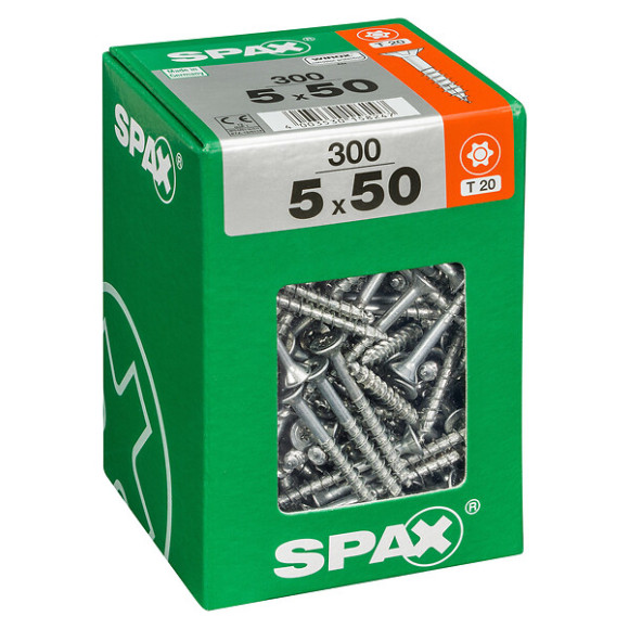 SPAX TF TX 5x50 WIROX 300 PC