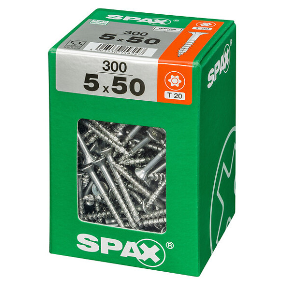 SPAX TF TX 5x50 WIROX 300 PC