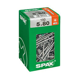 SPAX TF TX 5x80 WIROX 150 PC