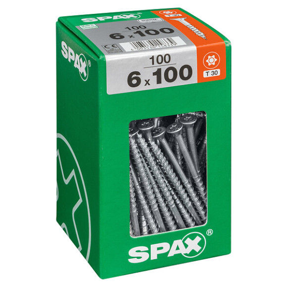 SPAX TF TX 6x100 WIROX 100 PC