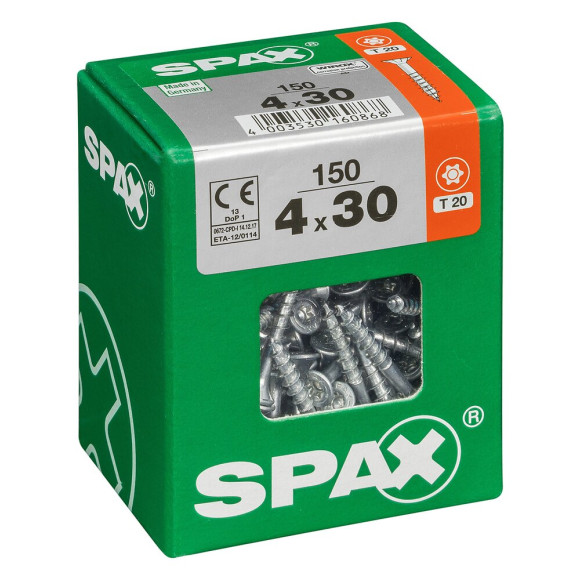 SPAX TF TX 4x30 WIROX 150 PC