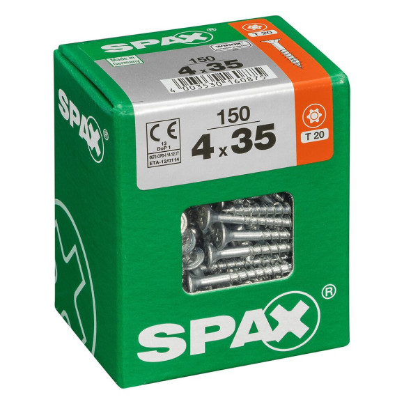 SPAX TF TX 4x35 WIROX 150 PC