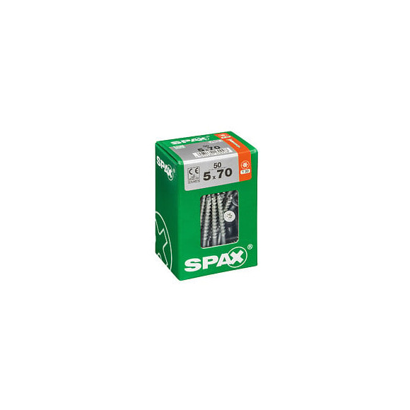 SPAX TF TX 5x70 WIROX 50 PC