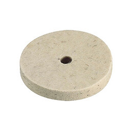 1 disque feutre de polissage Diamètre 75 x 10 mm 2130000 Wolfcraft