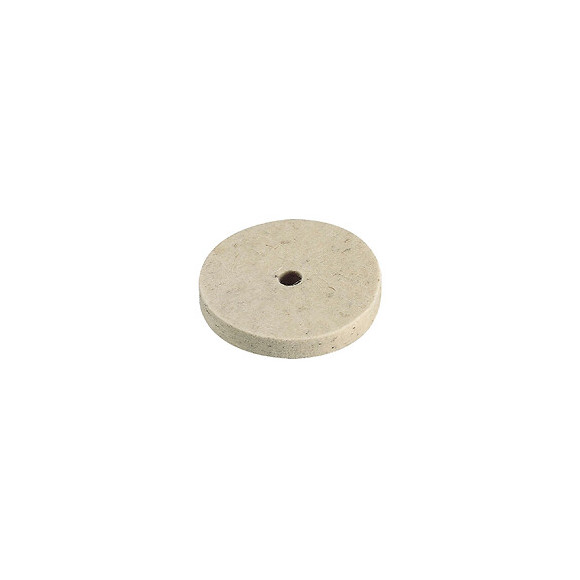 1 disque feutre de polissage Diamètre 75 x 10 mm 2130000 Wolfcraft