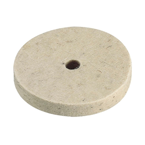 1 disque feutre de polissage Diamètre 75 x 10 mm 2130000 Wolfcraft