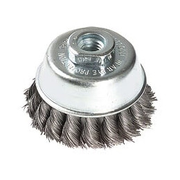 Brosse coupe fil acier torsadé D65mm