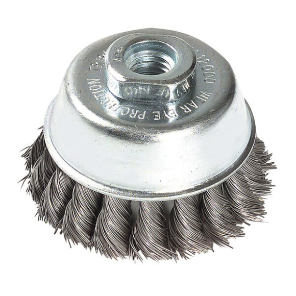 Brosse coupe fil acier torsadé D65mm