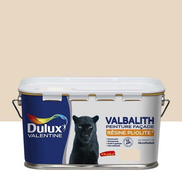 Peinture façade Pliolite Valbalith - Ton Pierre - 2.5L