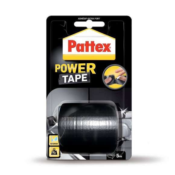 Adhésif power tape noir 5m