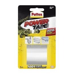 Adhésif power tape blanc 5m