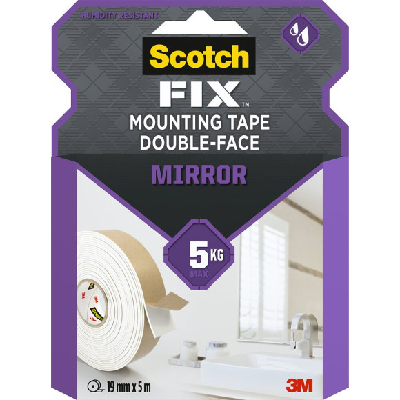 Double-face miroir 5mx19mm