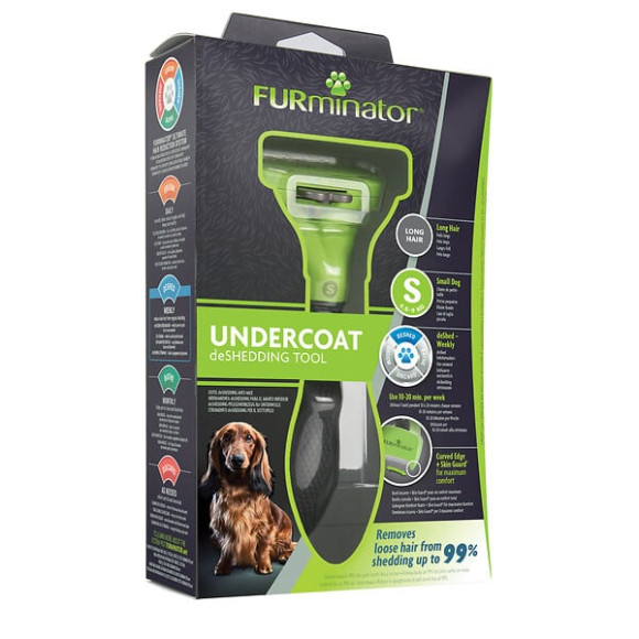 Furminator Brosse petits chiens poils longs