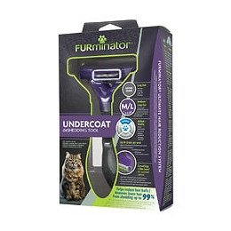 Furminator brosse chat moen ou grand poils longs