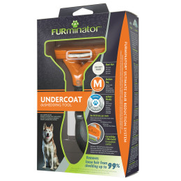 Furminator brosse chiem moyen poils courts