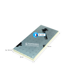 Panneau isolant en polyuréthane SOPREMA