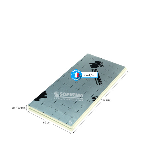 Panneau isolant en polyuréthane SOPREMA