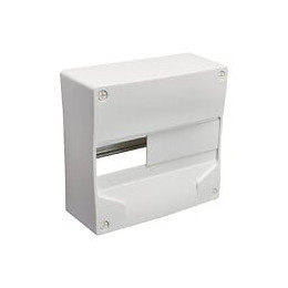 Coffret Modulaire Vide DEBFLEX 1 Rangée 13 Modules Blanc