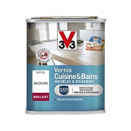 Vernis Cuisine et Bains Incolore brillant 0.25L