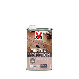 Teinte et protection bois Gris fume Bidon 0.5l