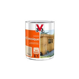 Lasure bois Classique Satin Incolore Pot 1l