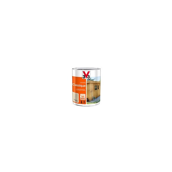 Lasure bois Classique Satin Incolore Pot 1l