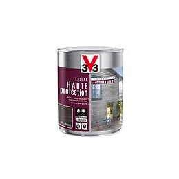 Lasure bois Haute protection Mat Cèdre argente Pot 1l