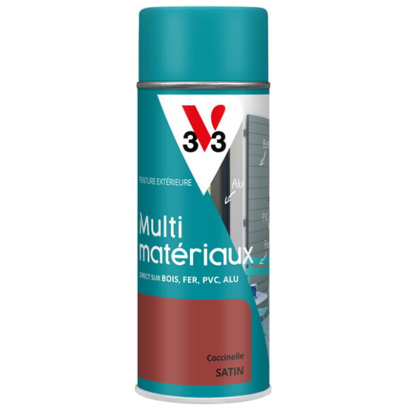 Peinture multi-mat DP Sat Coccinelle Aerosol 400ml