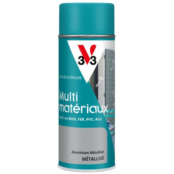 Peinture multi-materiaux DP Metal Alu Aerosol 400ml