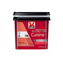 Peinture rénovation Cuisine satin espelette 0.75L