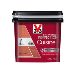 Peinture rénovation Cuisine satin espelette 0.75L