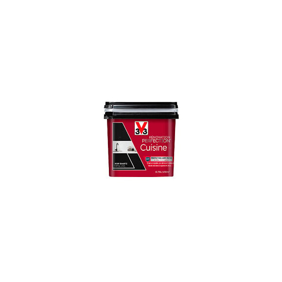 Peinture rénovation Cuisine métal noir quartz 0.75L