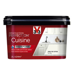 Peinture renovation Cuisine satin voile de coton 2L