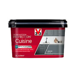 Peinture renovation Cuisine satin ardoise 2L