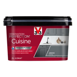 Peinture renovation Cuisine satin ardoise 2L