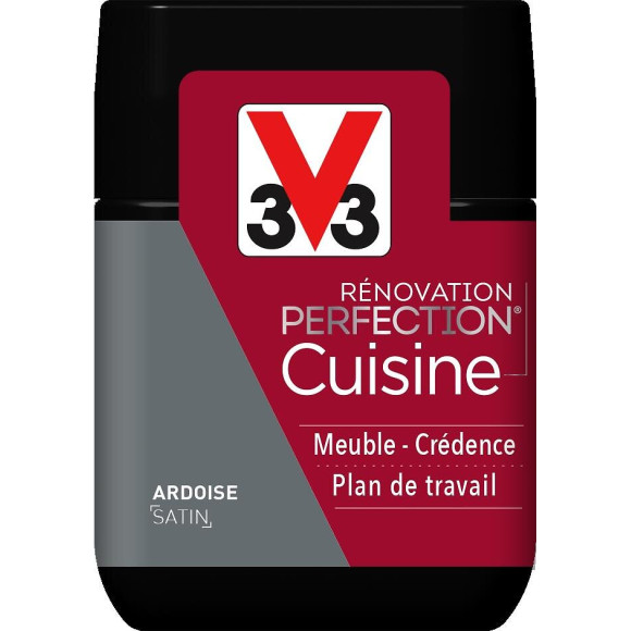 Peinture rénovation Cuisine satin ardoise Testeur 75mL