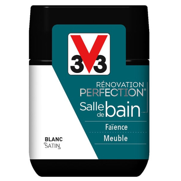 Peinture Renov SdB Satin Blanc Testeur 75ml