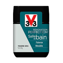 Peinture Renov SdB Satin Tendre gris Testeur 75ml