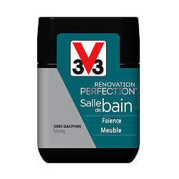 Peinture Renov SdB Satin Gris dauphin Testeur 75ml