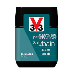 Peinture Renov SdB Satin Bleu lagon Testeur 75ml