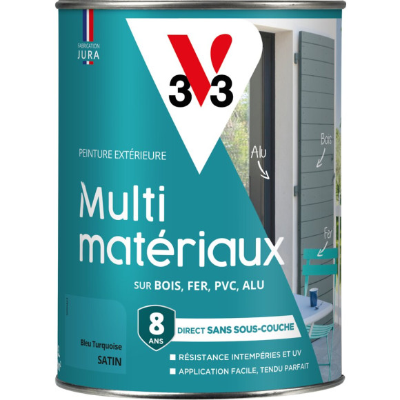 Peinture multi-matériaux DP - Bleu turquoise - 15L