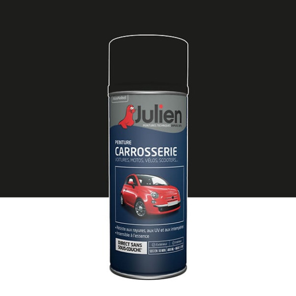 Peinture carrosserie - Noir obsidienne - Métal - 400ml