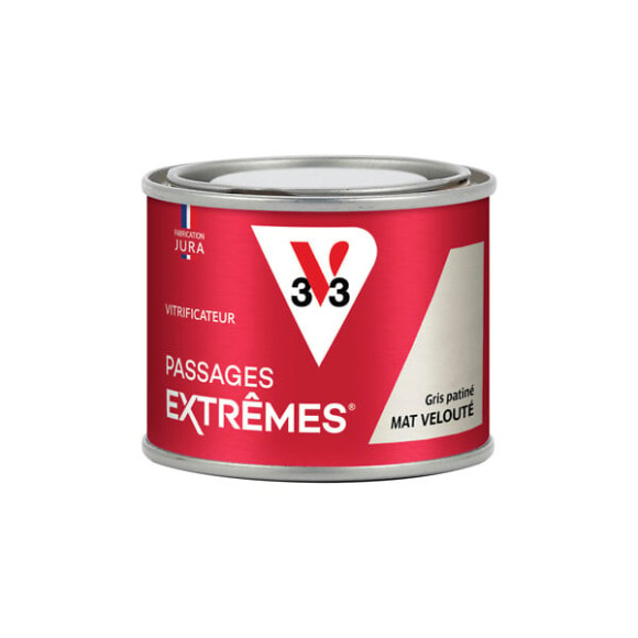 Vitrificateur passages extrêmes® gris patiné 125 ML