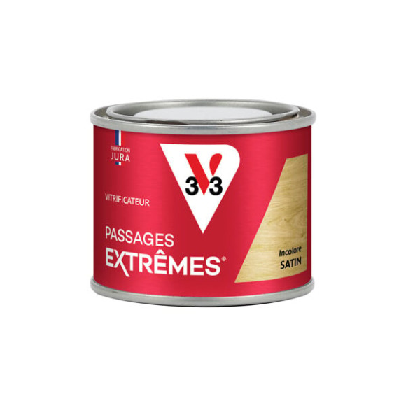 Vitrificateur passages extrêmes® incolore satin 125 ML