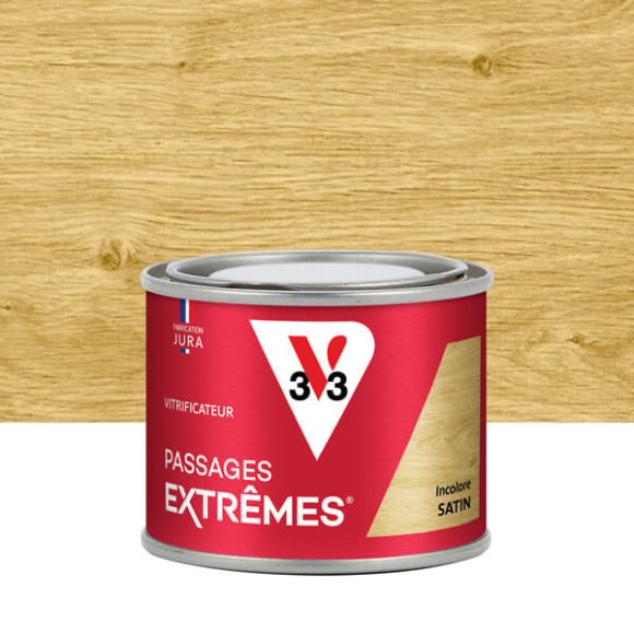 Vitrificateur passages extrêmes® incolore satin 125 ML