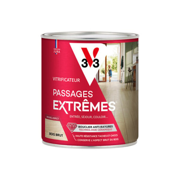 Vitrificateur passages extrêmes® bois brut 075 L