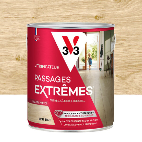 Vitrificateur passages extrêmes® bois brut 2.5 L